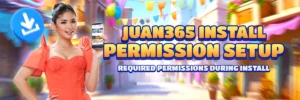image of juan365 install permission setup: required permissions during install