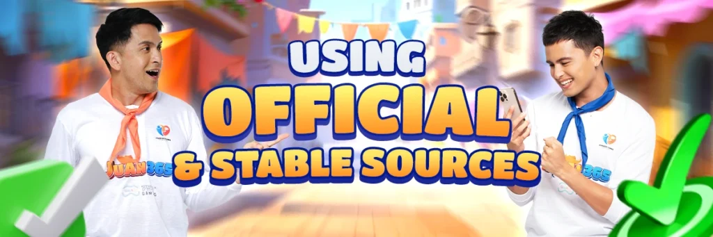 image of using official and stable sources
