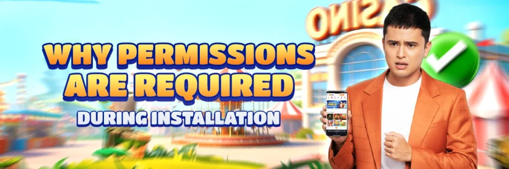 image of why permissions are required during installation